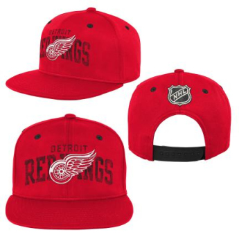 Detroit Red Wings dziecięca czapka flat Life Style Printed Snapback