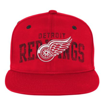 Detroit Red Wings dziecięca czapka flat Life Style Printed Snapback