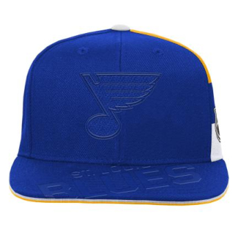 St. Louis Blues dziecięca czapka flat Faceoff Structured