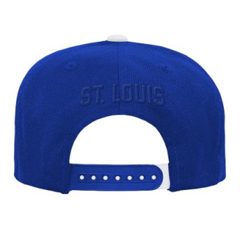 St. Louis Blues dziecięca czapka flat Faceoff Structured