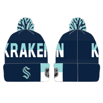 Seattle Kraken czapka zimowa dziecięca Faceoff Jacquard Knit