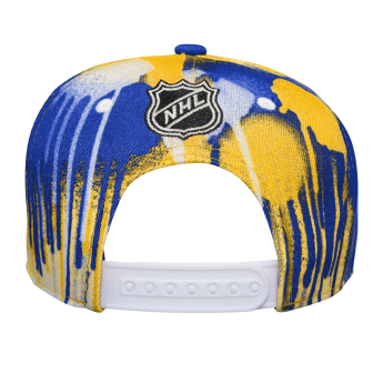 St. Louis Blues dziecięca czapka flat Paint Splatter Fashion Snapback