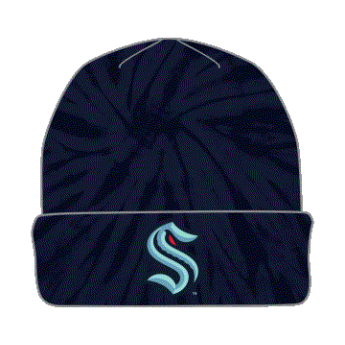 Seattle Kraken czapka zimowa dziecięca Tie Dye Knit Beanie