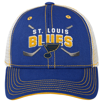 St. Louis Blues dziecięca czapka baseballowa Core Lockup Trucker Snapback