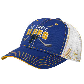 St. Louis Blues dziecięca czapka baseballowa Core Lockup Trucker Snapback