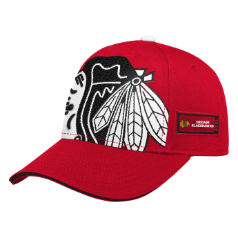 Chicago Blackhawks dziecięca czapka baseballowa Big Face red