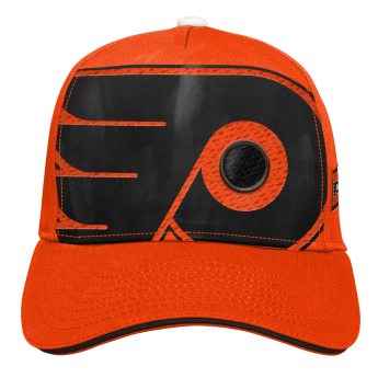 Philadelphia Flyers dziecięca czapka baseballowa Big Face orange