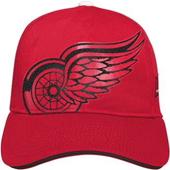Detroit Red Wings dziecięca czapka baseballowa Big Face red