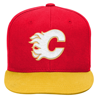 Calgary Flames dziecięca czapka flat 2 Tone Flatbrim Snap