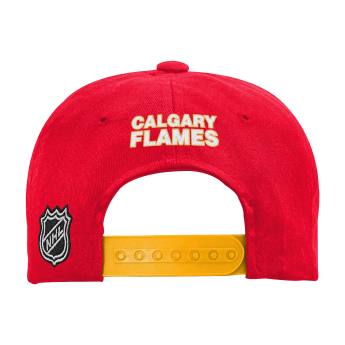 Calgary Flames dziecięca czapka flat 2 Tone Flatbrim Snap