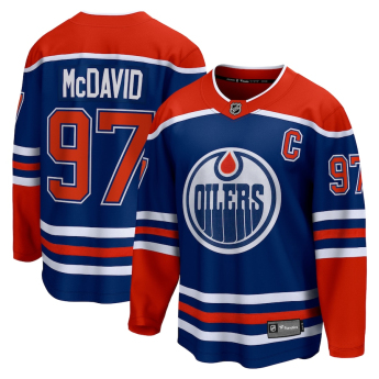 Edmonton Oilers hokejowa koszulka meczowa Connor McDavid #97 Breakaway Alternate Jersey
