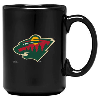 Minnesota Wild kubek Primary Logo Black