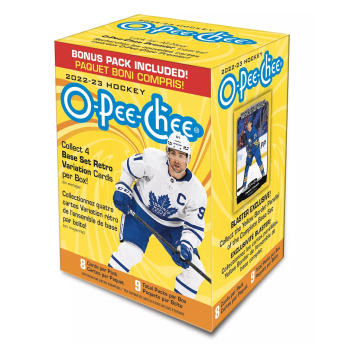 NHL pudełka karty hokejowe NHL 2022-23 Upper Deck O-Pee-Chee Blaster Box