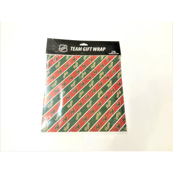 Minnesota Wild papier podarunkowy Gift Wrap 3 pack
