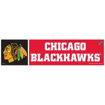 Chicago Blackhawks naklejka Bumper Strip