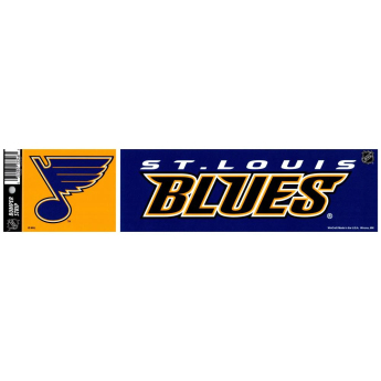 St. Louis Blues naklejka Bumper Strip