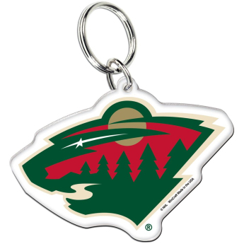 Minnesota Wild brelok do kluczy Logo Premium Acrylic Keychain