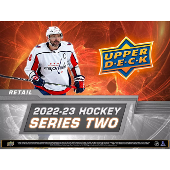 NHL pudełka karty hokejowe NHL 2022-23 Upper Deck Series 2 Retail Box