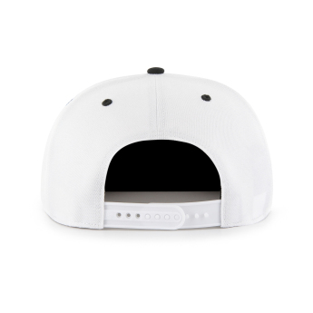 Boston Bruins czapka flat baseballówka Crosstown Pop 47 CAPTAIN NHL white