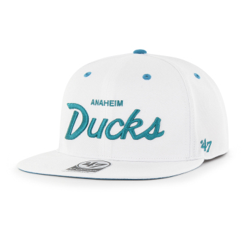 Anaheim Ducks czapka flat baseballówka Crosstown Pop 47 CAPTAIN NHL white