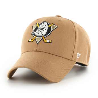 Anaheim Ducks czapka baseballówka 47 MVP SNAPBACK NHL camel beige