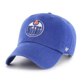 Edmonton Oilers czapka baseballówka 47 CLEAN UP NHL blue
