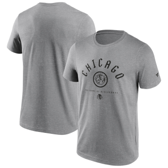 Chicago Blackhawks koszulka męska College Stamp grey