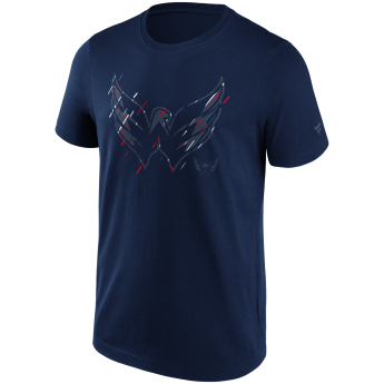 Washington Capitals koszulka męska Etch T-Shirt navy