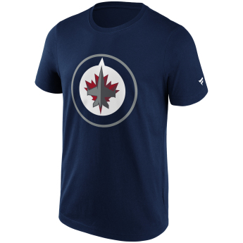 Winnipeg Jets koszulka męska Primary Logo Graphic navy