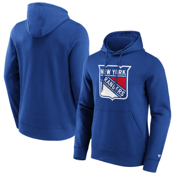 New York Rangers męska bluza z kapturem Primary Logo Graphic Hoodie blue