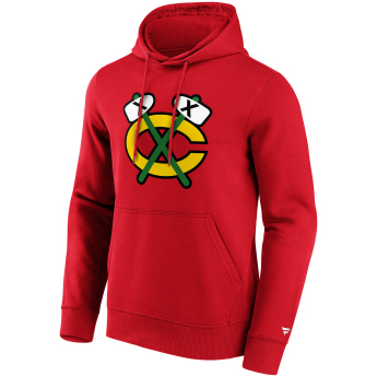 Chicago Blackhawks męska bluza z kapturem Primary Logo Graphic Hoodie red