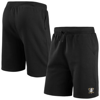 Anaheim Ducks szorty męskie Primary Logo Graphic Sweat Short black