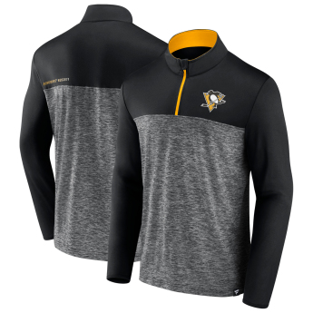 Pittsburgh Penguins bluza męska Iconic Defender 1/4 Zip black