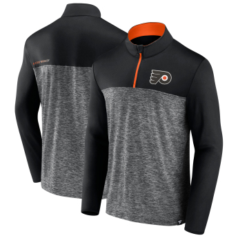 Philadelphia Flyers bluza męska Iconic Defender 1/4 Zip black