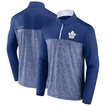 Toronto Maple Leafs bluza męska Iconic Defender 1/4 Zip blue