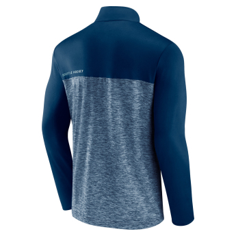 Seattle Kraken bluza męska Iconic Defender 1/4 Zip blue