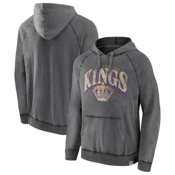 Los Angeles Kings męska bluza z kapturem True Classics Washed Pullover Hoodie grey