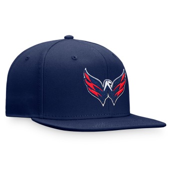 Washington Capitals czapka flat baseballówka Core Snapback blue