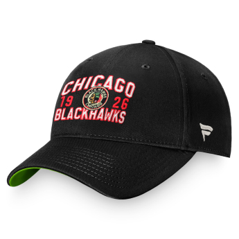 Chicago Blackhawks czapka baseballówka True Classic Unstructured Adjustable black