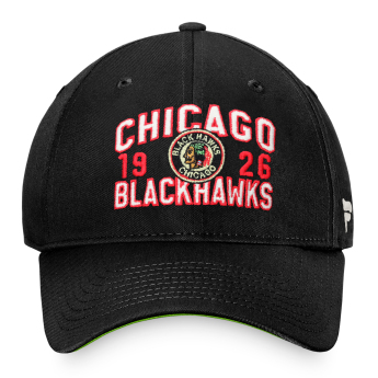 Chicago Blackhawks czapka baseballówka True Classic Unstructured Adjustable black