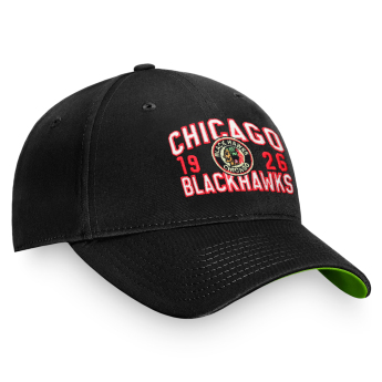 Chicago Blackhawks czapka baseballówka True Classic Unstructured Adjustable black