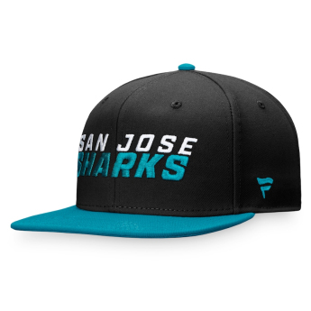 San Jose Sharks czapka flat baseballówka Iconic Color Blocked Snapback BG