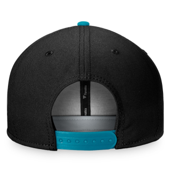 San Jose Sharks czapka flat baseballówka Iconic Color Blocked Snapback BG