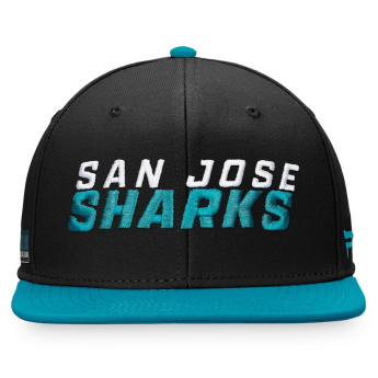 San Jose Sharks czapka flat baseballówka Iconic Color Blocked Snapback BG