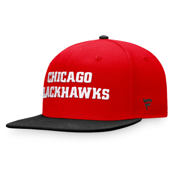 Chicago Blackhawks czapka flat baseballówka Iconic Color Blocked Snapback RB