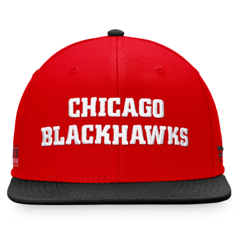 Chicago Blackhawks czapka flat baseballówka Iconic Color Blocked Snapback RB