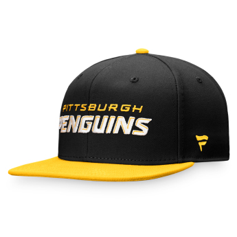 Pittsburgh Penguins czapka flat baseballówka Iconic Color Blocked Snapback BY