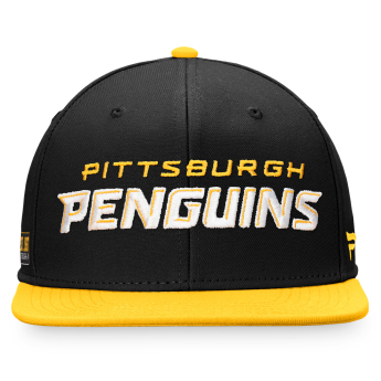 Pittsburgh Penguins czapka flat baseballówka Iconic Color Blocked Snapback BY