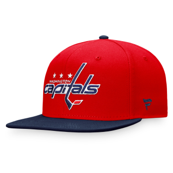 Washington Capitals czapka flat baseballówka Iconic Color Blocked Snapback RB