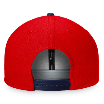 Washington Capitals czapka flat baseballówka Iconic Color Blocked Snapback RB